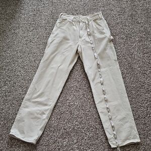John Galt Cream Cargo Pants